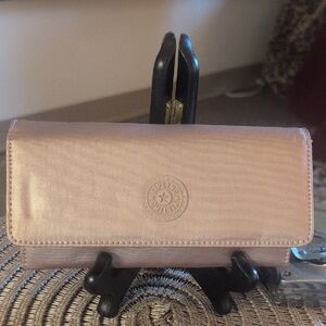 Kipling Tri Fold Rose Gold Wallet